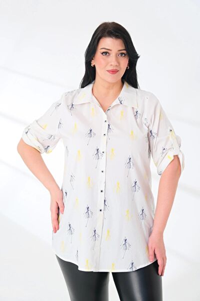 Lady Majestic Büyük Beden Gömlek