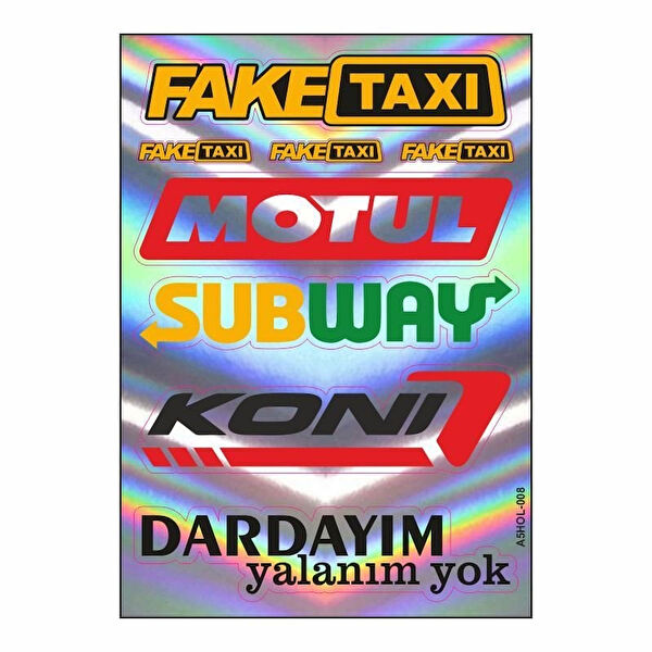 GOGO PREMİUM Motosiklet Stickerları