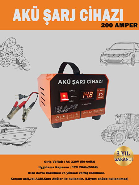 Polat Akü Şarj Cihazları