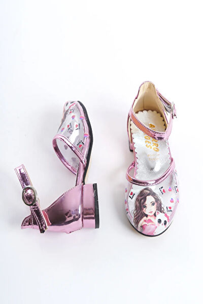 papatya pataik Kız Çocuk Topuklu, Abiye Ayakkabı