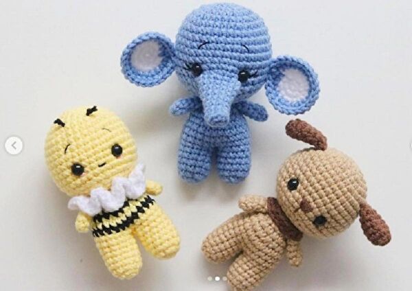 Amigurumi Pelüş Oyuncaklar