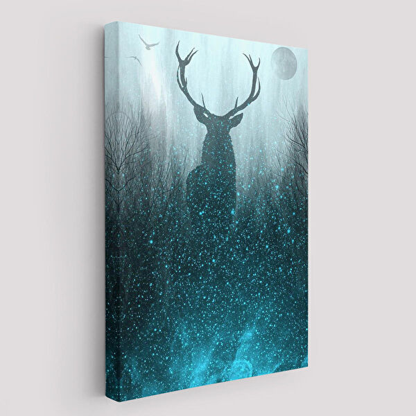 Harita Sepeti Kanvas Tablo