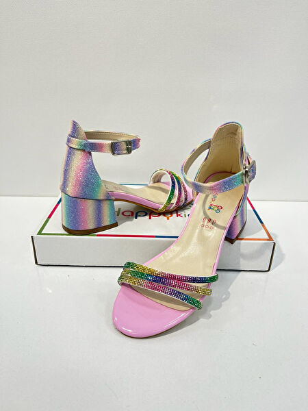 Butikhappykids Kız Çocuk Topuklu, Abiye Ayakkabı