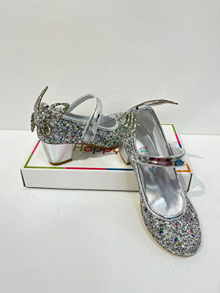 Butikhappykids Kız Çocuk Topuklu, Abiye Ayakkabı