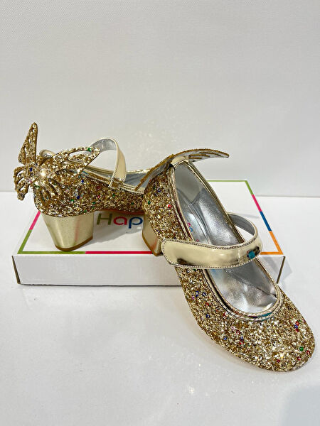 Butikhappykids Kız Çocuk Topuklu, Abiye Ayakkabı