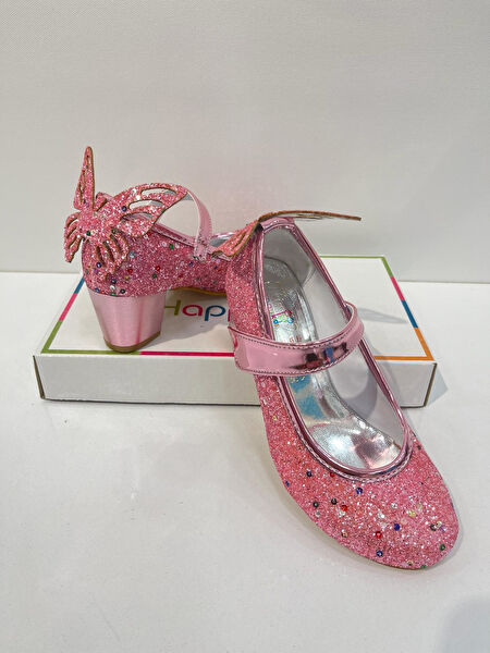 Butikhappykids Kız Çocuk Topuklu, Abiye Ayakkabı