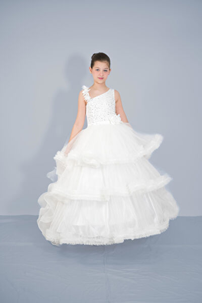 Butikhappykids Kız Çocuk Abiye Elbise