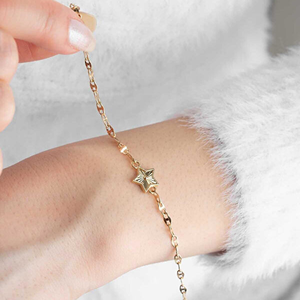 Bayar Gold Altın Bileklik