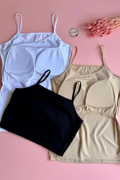 VicTroy Kadın Atlet, Body, Fanila