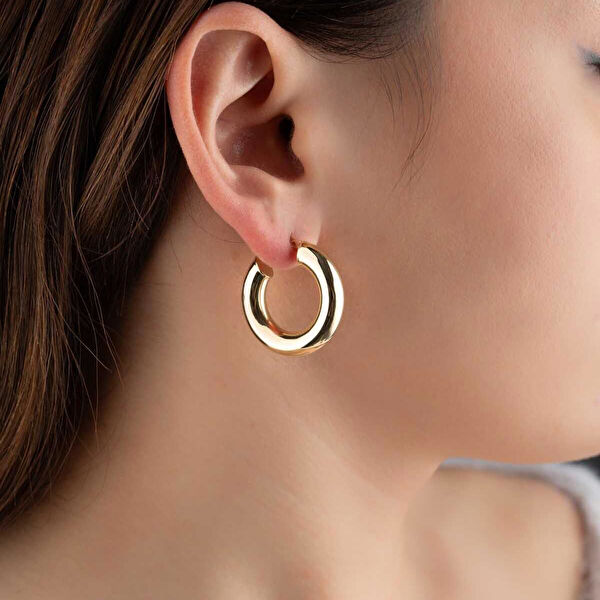 Bayar Gold Altın Küpe