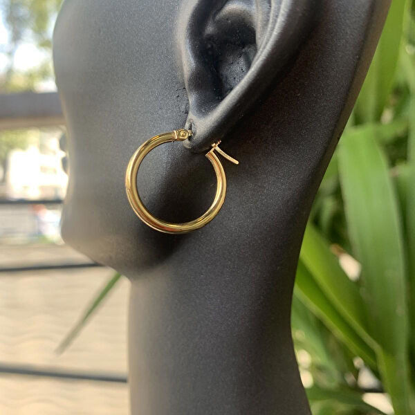 Bayar Gold Altın Küpe