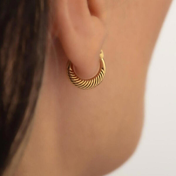 Bayar Gold Altın Küpe