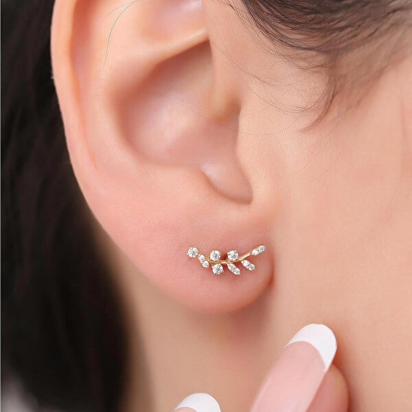 Bayar Gold Altın Küpe