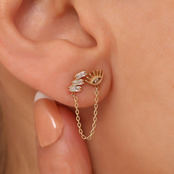 Bayar Gold Altın Küpe