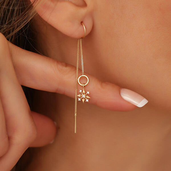 Bayar Gold Altın Küpe