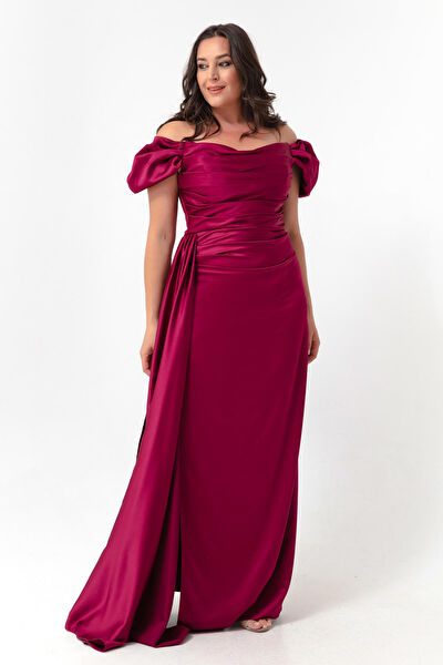 Lafaba Büyük Beden Abiye Elbise