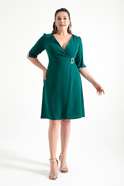 Lafaba Büyük Beden Abiye Elbise