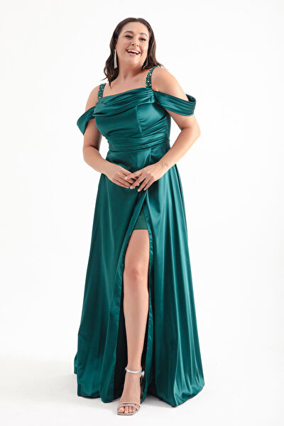 Lafaba Büyük Beden Abiye Elbise