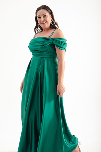 Lafaba Büyük Beden Abiye Elbise