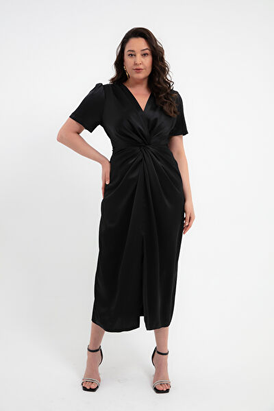 Lafaba Büyük Beden Günlük Elbise