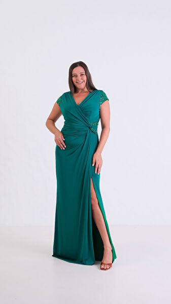 Lafaba Büyük Beden Abiye Elbise