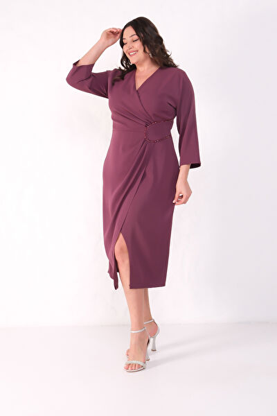 Lafaba Büyük Beden Günlük Elbise