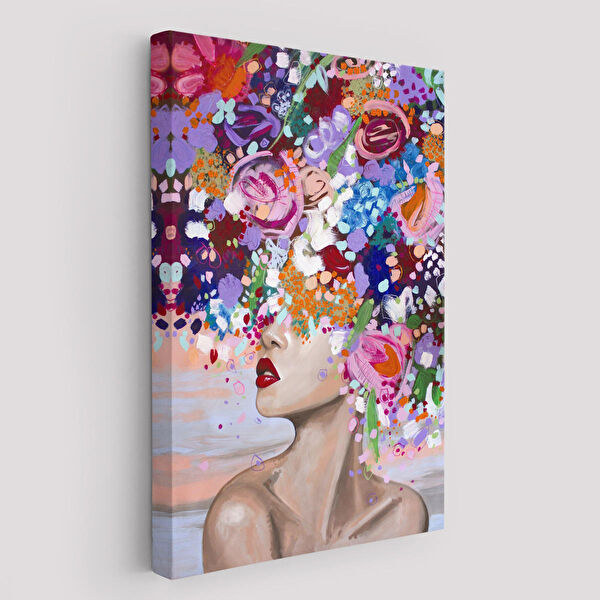 Harita Sepeti Kanvas Tablo