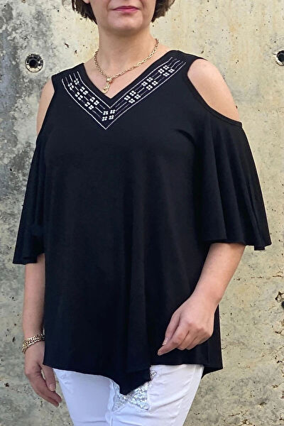 Mia Butik Büyük Beden Bluz