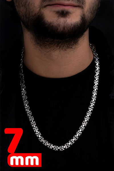 OSMANLI GÜMÜŞ Kolye, Zincir, Künye