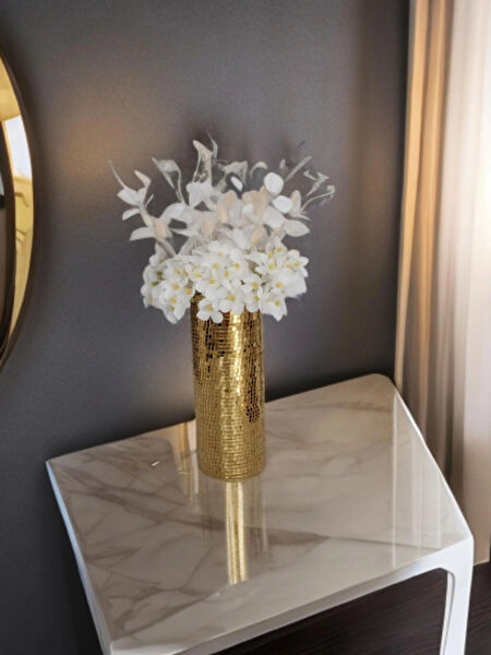 Işıltı Home Design Vazo, Saksı