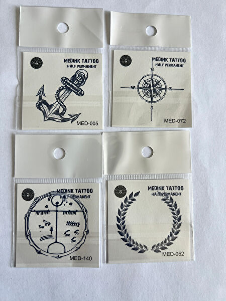 Airbrush Tattoo Geçici Dövme, Şablonları