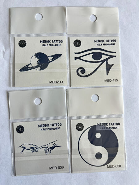 Airbrush Tattoo Geçici Dövme, Şablonları