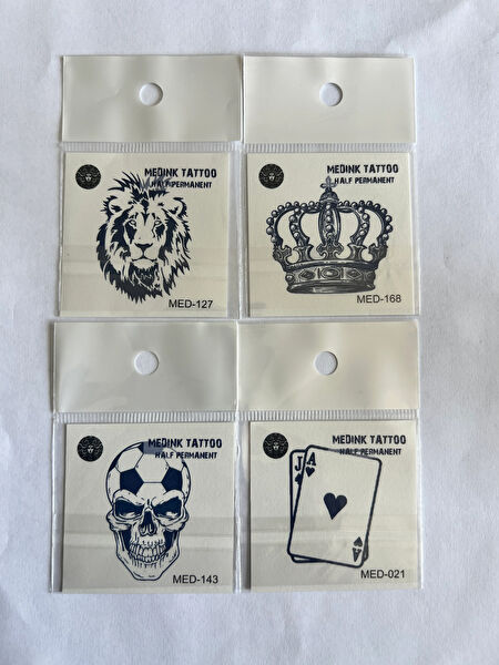 Airbrush Tattoo Geçici Dövme, Şablonları