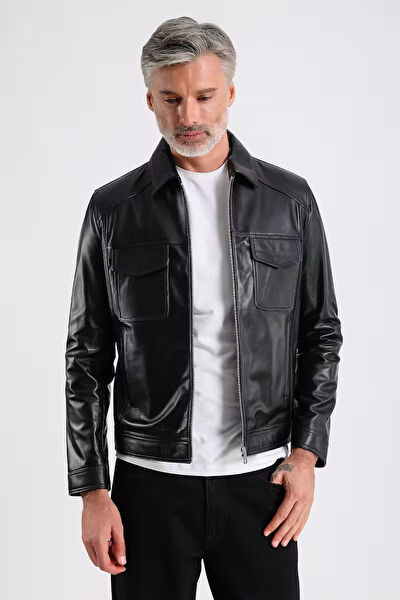 Maroquin Leather Erkek Ceket