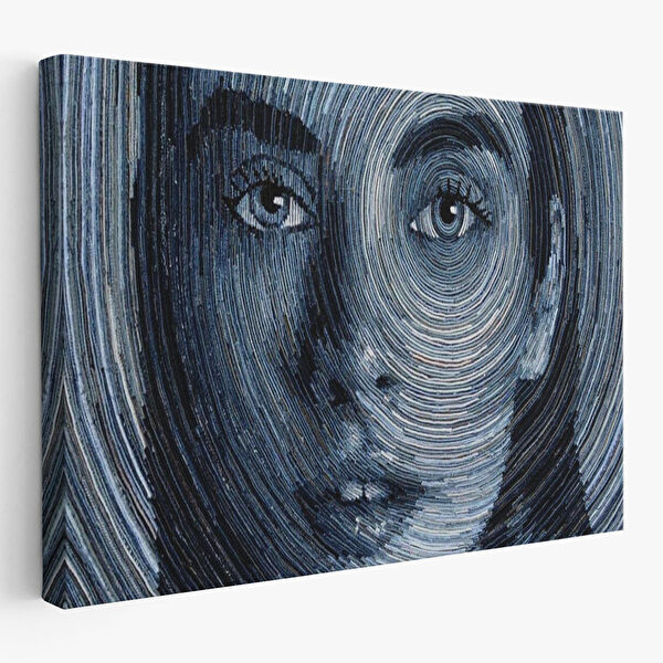 Harita Sepeti Kanvas Tablo