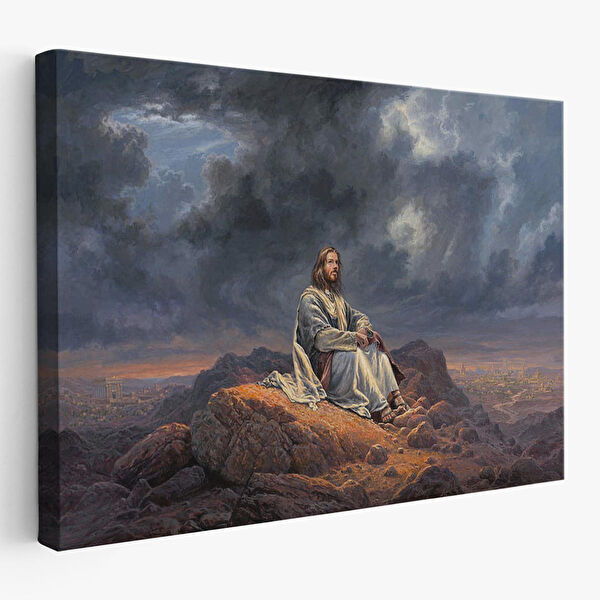 Harita Sepeti Kanvas Tablo