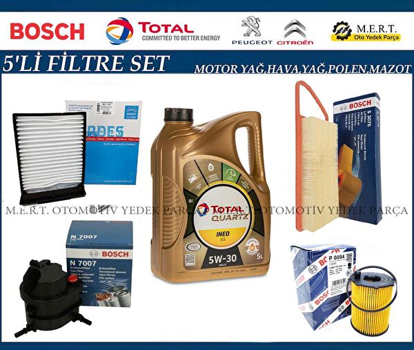 M.E.R.T. OTOMOTİV-YEDEK PARÇA Filtre Setleri