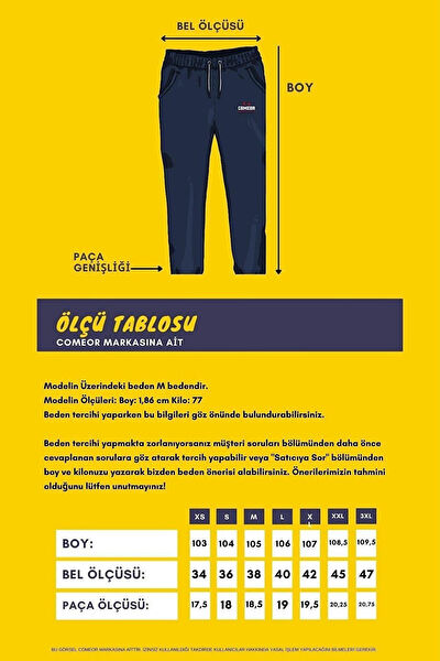 BY COMEOR Erkek Eşofman