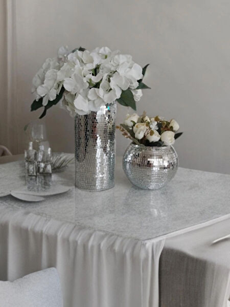 Işıltı Home Design Vazo, Saksı