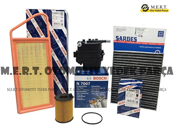 M.E.R.T. OTOMOTİV-YEDEK PARÇA Filtre Setleri