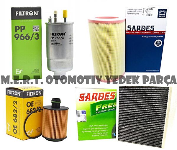 M.E.R.T. OTOMOTİV-YEDEK PARÇA Filtre Setleri