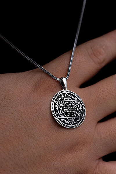 OSMANLI GÜMÜŞ Kolye, Zincir, Künye