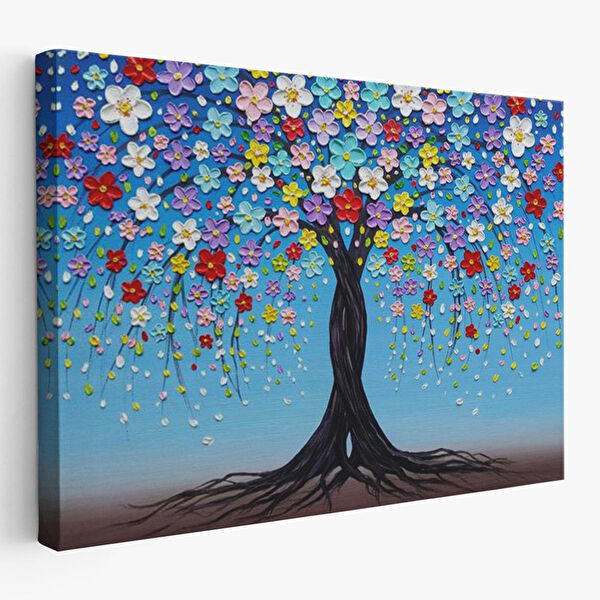 Harita Sepeti Kanvas Tablo