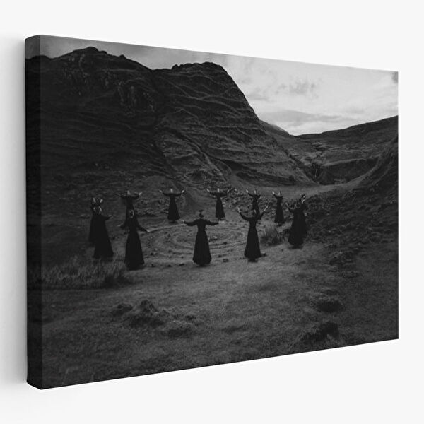 Harita Sepeti Kanvas Tablo