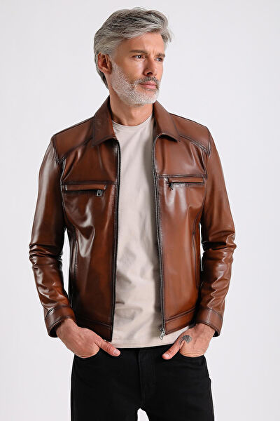 Maroquin Leather Erkek Ceket