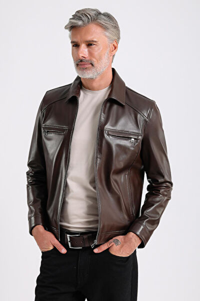 Maroquin Leather Erkek Ceket