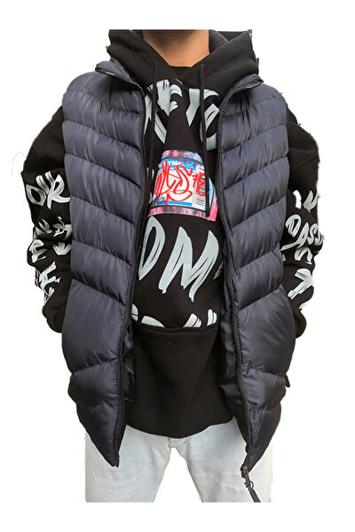 BLUESMODA Erkek Büyük Beden Yelek