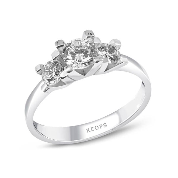 Keops Pırlanta Altın Yüzük