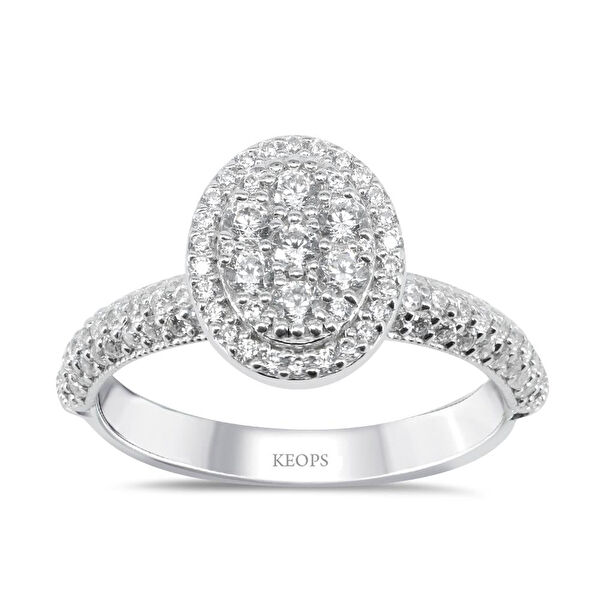 Keops Pırlanta Altın Yüzük