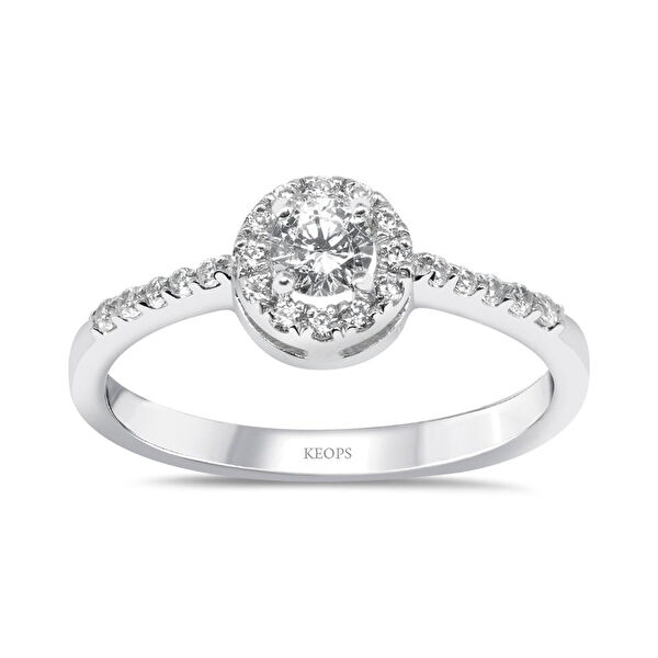 Keops Pırlanta Altın Yüzük